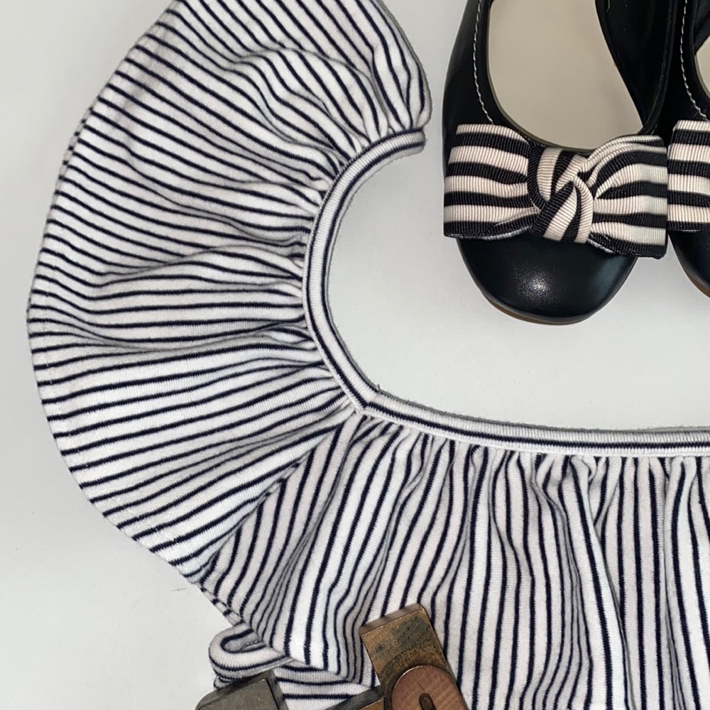 Striped Ruffle Trim Top - Picture 8 of 8